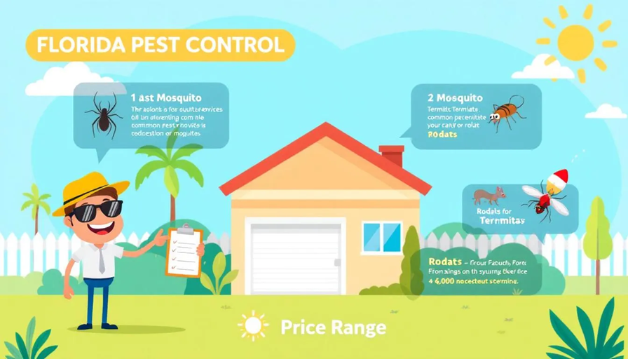 How Much is Pest Control in Florida