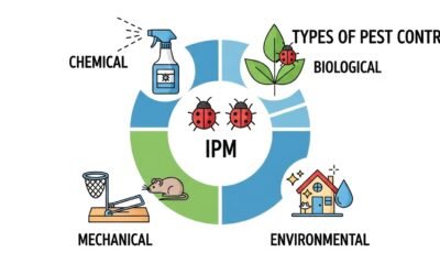 পেস্ট কন্ট্রোলের বিভিন্ন প্রকারভেদ কী কী?