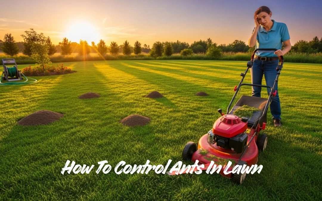 How To Control Ants In Lawn
